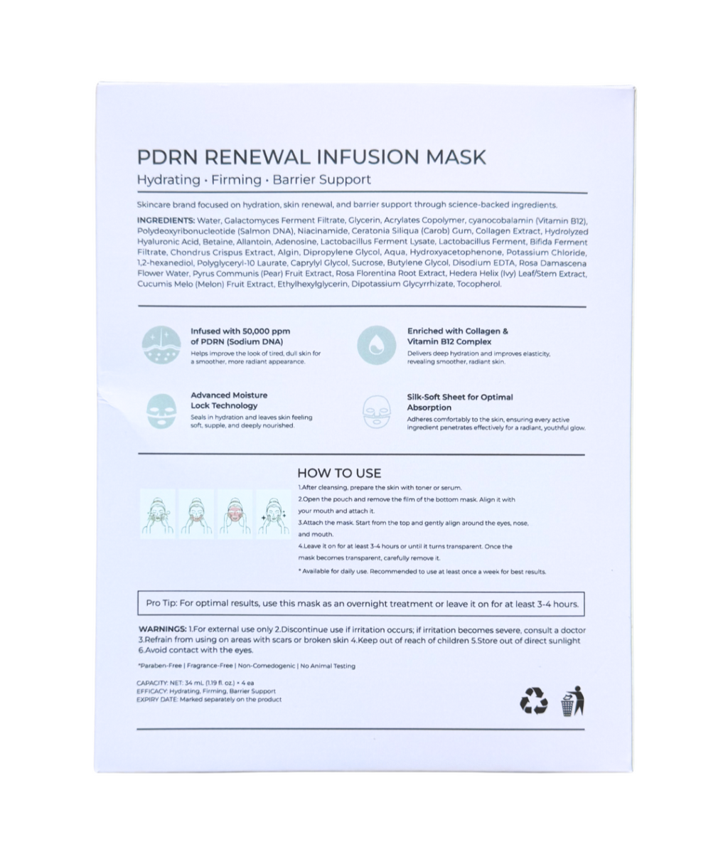 PDRN Collagen Renewal infusion mask